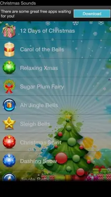 Christmas Ringtones Free android App screenshot 2